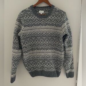 Frank and Oak wool sweater